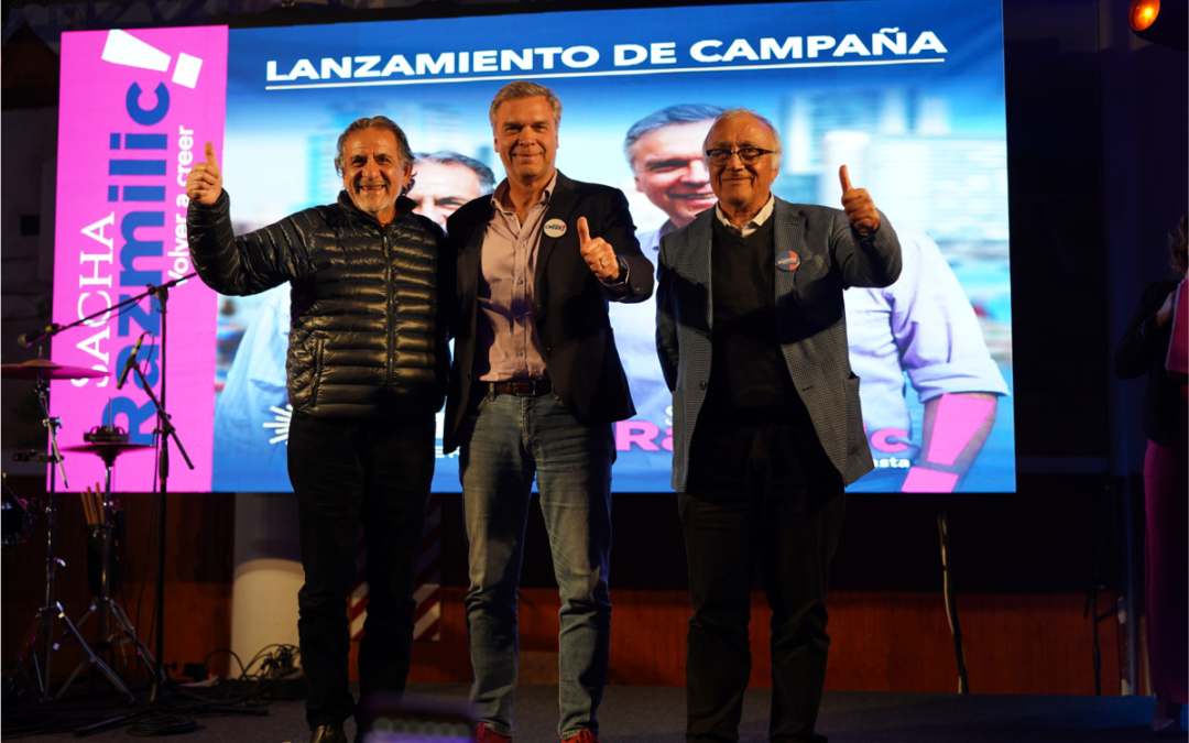 Con más de 400 vecinos y dirigentes el ingeniero Sacha Razmilic lanzó su candidatura a Alcalde de Antofagasta